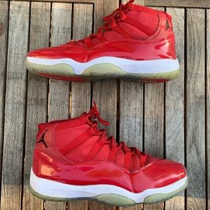 Nike Air Jordan 11 XI Retro Sz 11 Win Like 96 red